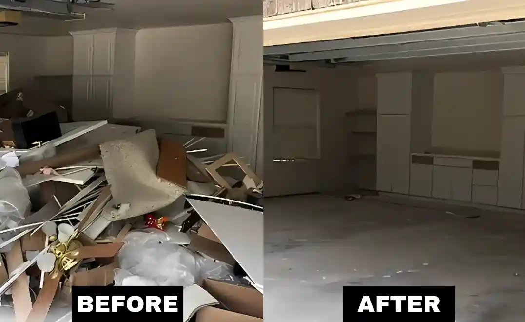 Gone Right Junk Removal Before After